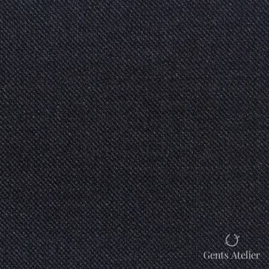 Костюмная ткань Marzoni 602 - 170 / 900 — Чёрный, однотонная, 55% шерсть / 45% Silk