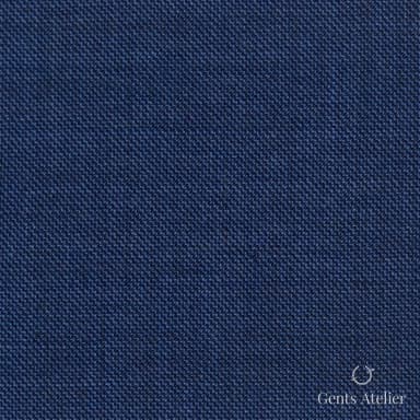 Костюмная ткань Marzoni 607 - 844 / 1000 — Синий, однотонная, 100% шерсть