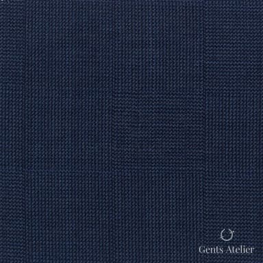 Костюмная ткань Marzoni 609 - 745 / 900 — Тёмно-синий, однотонная, 100% шерсть