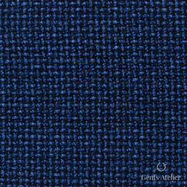 Костюмная ткань Marzoni 655 - 542 / 1200 — Sapphire, меланж, 44% шерсть, 28% шёлк, 28% лён