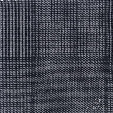 Костюмная ткань Marzoni 608 - 243 / 1500 — Серый, в клетку, 100% шерсть