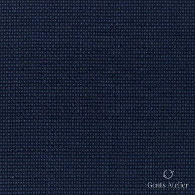 Костюмная ткань Marzoni 608 - 259 / 1500 — Тёмно-синий, однотонная, 100% шерсть
