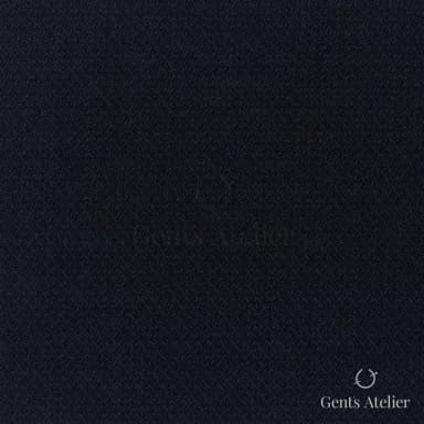 Костюмная ткань Marzoni 608 - 260 / 1500 — Тёмно-синий, однотонная, 100% шерсть
