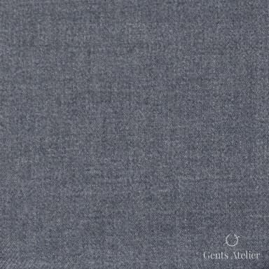 Костюмная ткань Marzoni 725 - 421 / 1400 — Серый, однотонная, 100% шерсть