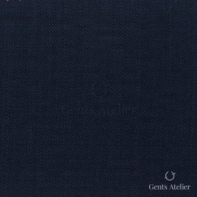 Костюмная ткань Marzoni 725 - 440 / 1300 — Тёмно-синий, однотонная, 100% шерсть