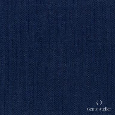 Костюмная ткань Marzoni 725 - 467 / 1400 — Синий, однотонная, 100% шерсть