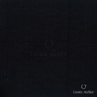 Костюмная ткань Marzoni 725 - 484 / 1400 — Чёрный, виндоупейн, 100% шерсть