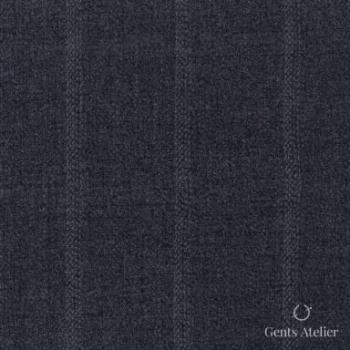 Костюмная ткань Marzoni 725 - 486 / 1500 — Угольно-серый / Серый, однотонная, 100% шерсть