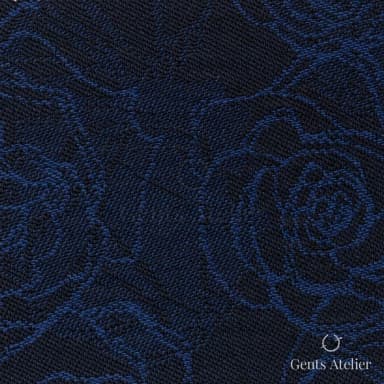 Костюмная ткань Marzoni 607 - 805 / 1200 — Синий, узор, 100% шерсть