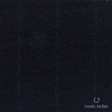 Костюмная ткань Marzoni 607 - 814 / 1200 — Тёмно-синий / Синий, однотонная, 100% шерсть