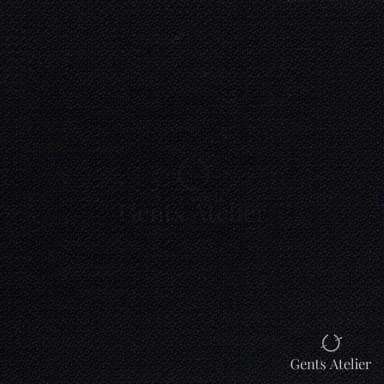 Костюмная ткань Marzoni 607 - 817 / 900 — Чёрный / Синий, однотонная, 100% шерсть