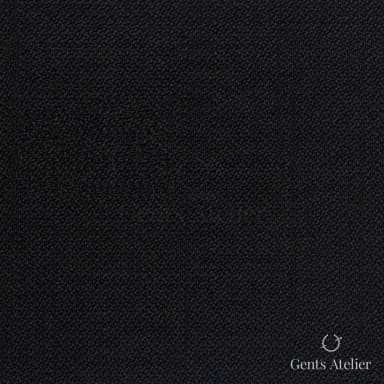 Костюмная ткань Marzoni 607 - 820 / 900 — Чёрный, однотонная, 100% шерсть