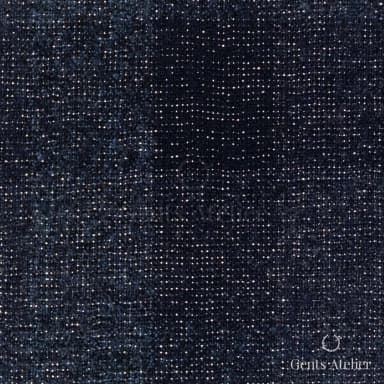 Костюмная ткань Marzoni 609 - 397 / 1500 — Тёмно-синий, меланж, 92% шерсть, 4% полиамид, 3% полиэстер, 1% эластан