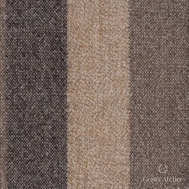 Костюмная ткань Marzoni 609 - 400 / 1500 — Бежевый, полоса, 92% шерсть, 4% полиамид, 3% полиэстер, 1% эластан
