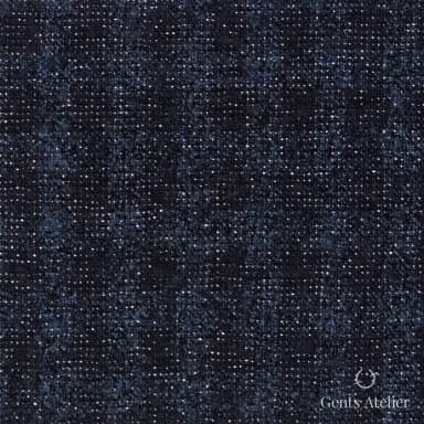 Костюмная ткань Marzoni 609 - 402 / 1500 — Тёмно-синий, меланж, 92% шерсть, 4% полиамид, 3% полиэстер, 1% эластан
