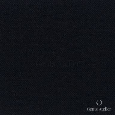 Костюмная ткань Marzoni 609 - 683 / 900 — Тёмно-синий, однотонная, 100% шерсть