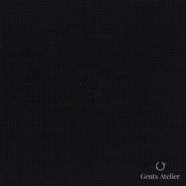 Костюмная ткань Marzoni 620 - 937 / 900 — Чёрный, однотонная, 100% шерсть