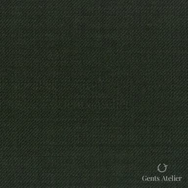 Костюмная ткань Marzoni 609 - 545 / 900 — Зелёный, однотонная, 100% шерсть