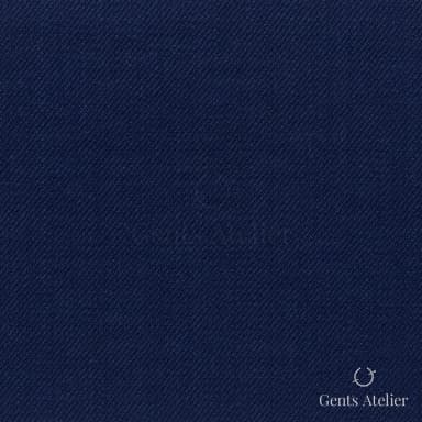 Костюмная ткань Marzoni 608 - 067 / 1500 — Синий, однотонная, 100% шерсть