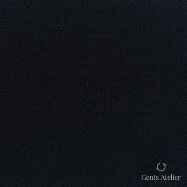 Костюмная ткань Marzoni 608 - 261 / 1500 — Чёрный, однотонная, 100% шерсть
