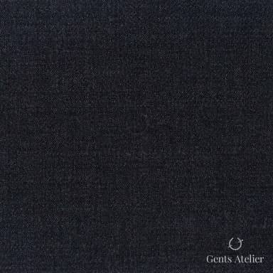 Костюмная ткань Marzoni 725 - 423 / 1400 — Антрацит, однотонная, 100% шерсть
