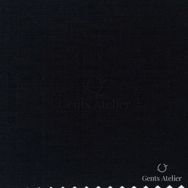 Костюмная ткань Marzoni 725 - 426 / 1400 — Чёрный, однотонная, 100% шерсть