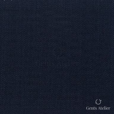 Костюмная ткань Marzoni 725 - 440 / 1300 — Тёмно-синий, однотонная, 100% шерсть