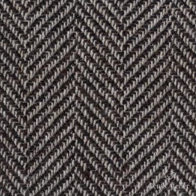Костюмная ткань Marzoni 651 - 042 / 1500 — Коричневый, ёлочка, 95% шерсть, 5% Cashmere