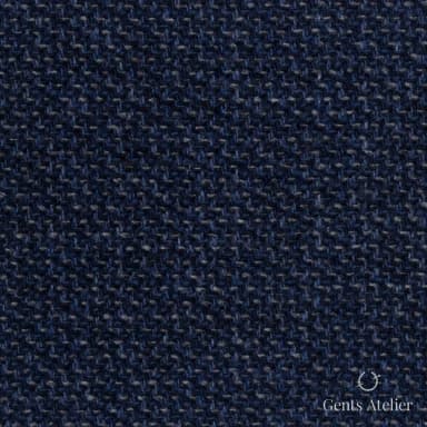 Костюмная ткань Marzoni 651 - 597 / 1500 — Синий, меланж, 90% шерсть, 10% Cashmere