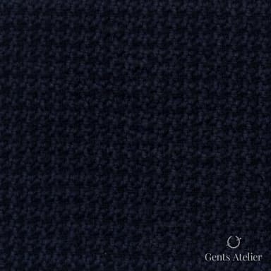Костюмная ткань Marzoni 665 - 110 / 1200 — Тёмно-синий, однотонная, 99% шерсть, 1% Elastane