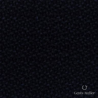 Костюмная ткань Marzoni 665 - 112 / 900 — Тёмно-синий, однотонная, 99% шерсть, 1% Elastane