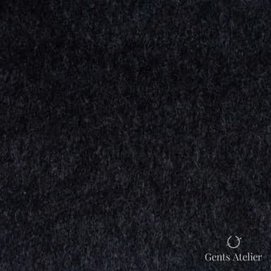 Костюмная ткань Marzoni 665 - 114 / 1600 — Угольный, однотонная, 90% шерсть / 10% Cashmere