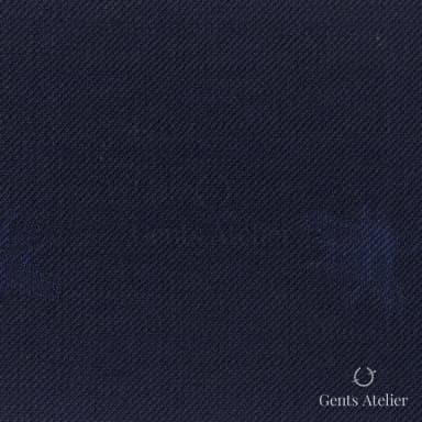 Костюмная ткань Marzoni 609 - 447 / 1000 — Тёмно-синий, однотонная, 100% шерсть