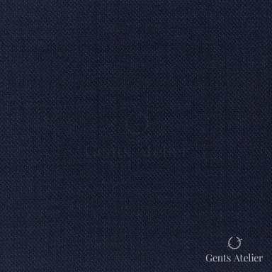 Костюмная ткань Marzoni 609 - 733 / 900 — Тёмно-синий, однотонная, 100% шерсть