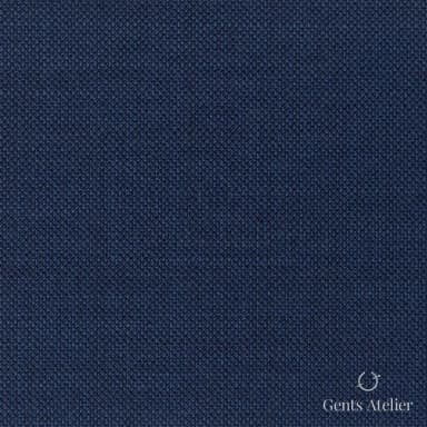 Костюмная ткань Marzoni 609 - 734 / 1000 — Тёмно-синий, однотонная, 100% шерсть