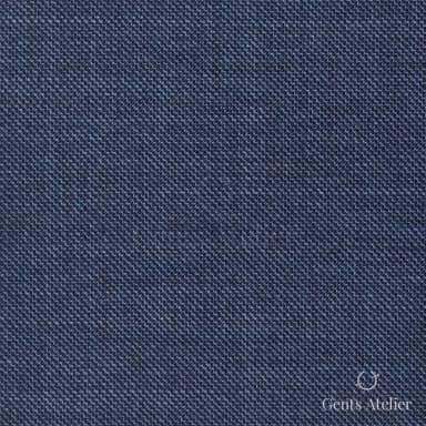 Костюмная ткань Marzoni 609 - 735 / 1000 — Синий, однотонная, 100% шерсть