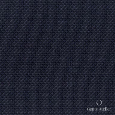 Костюмная ткань Marzoni 609 - 751 / 1000 — Тёмно-синий, меланж, 100% шерсть