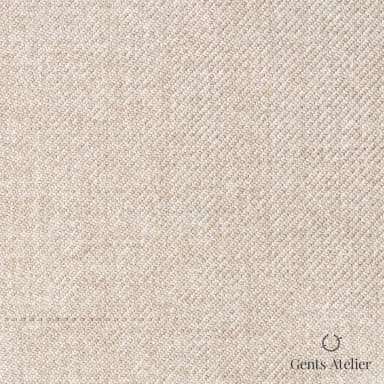 Костюмная ткань Marzoni 611 - 512 / 1300 — Бежевый, однотонная, 100% Silk