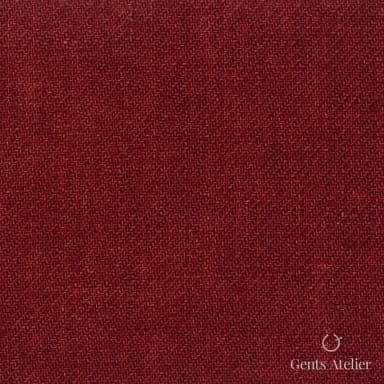 Костюмная ткань Marzoni 605 - 620 / 800 — Красный, однотонная, 100% Linen