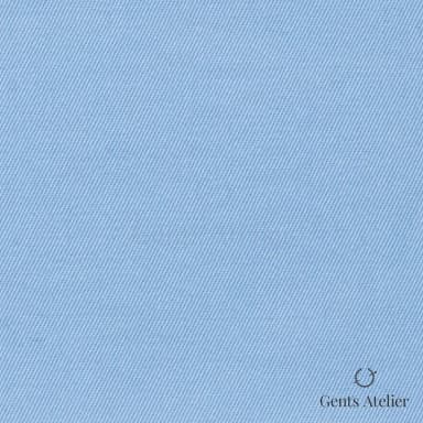 Костюмная ткань Marzoni 605 - 688 / 500 — Голубой, однотонная, 98% Cotton, 2% Lycra