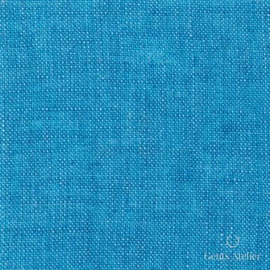 Костюмная ткань Marzoni 605 - 719 / 700 — Синий, однотонная, 100% Linen