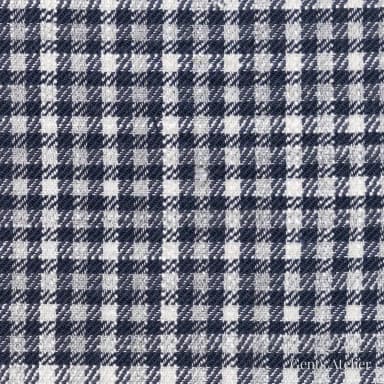 Костюмная ткань Marzoni 606 - 248 / 900 — Тёмно-синий / Белый, в клетку, 57% Viscose, 42% шерсть, 1% Lycra