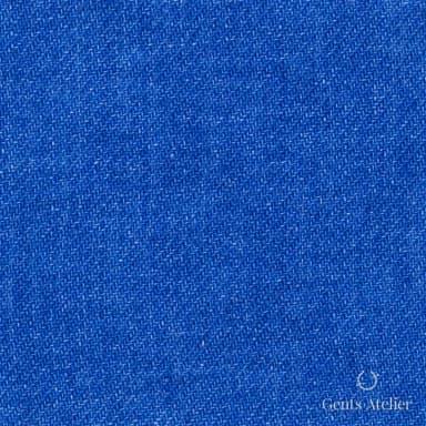 Костюмная ткань Marzoni 613 - 012 / 800 — Синий, однотонная, 100% Linen