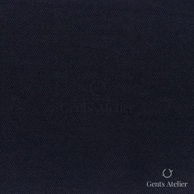 Костюмная ткань Marzoni 614 - 363 / 500 — Тёмно-синий, однотонная, 97% Supima Cotton, 3% Lycra
