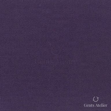 Костюмная ткань Marzoni 614 - 372 / 500 — Фиолетовый, однотонная, 97% Supima Cotton, 3% Lycra