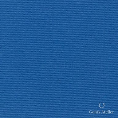 Костюмная ткань Marzoni 614 - 379 / 500 — Синий, однотонная, 97% Supima Cotton, 3% Lycra