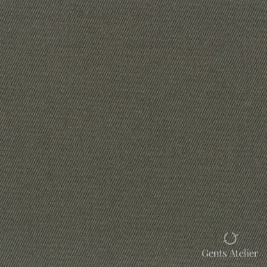 Костюмная ткань Marzoni 614 - 514 / 600 — Оливковый, однотонная, 97% Supima Cotton, 3% Lycra