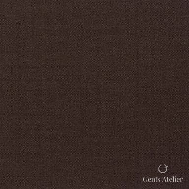Костюмная ткань Marzoni 620 - 780 / 700 — Коричневый, однотонная, 100% шерсть