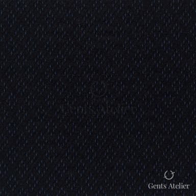Костюмная ткань Marzoni 601 - 139 / 1000 — Тёмно-серый / Синий, в полоску, 84% шерсть, 10% Cotton, 5% Nylon, 1% Lycra