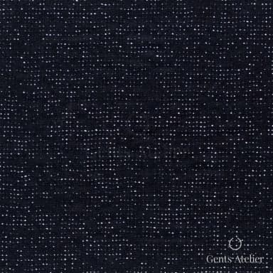 Костюмная ткань Marzoni 609 - 391 / 1500 — Тёмно-синий, твид, 92% шерсть / 4% Polyamide / 3% Polyester / 1% Elastane